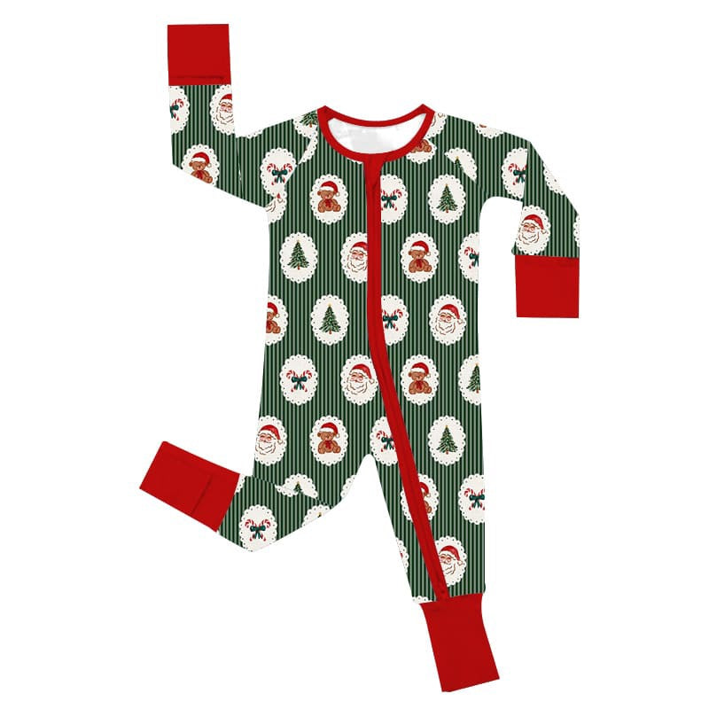 Christmas Stripes Zippy