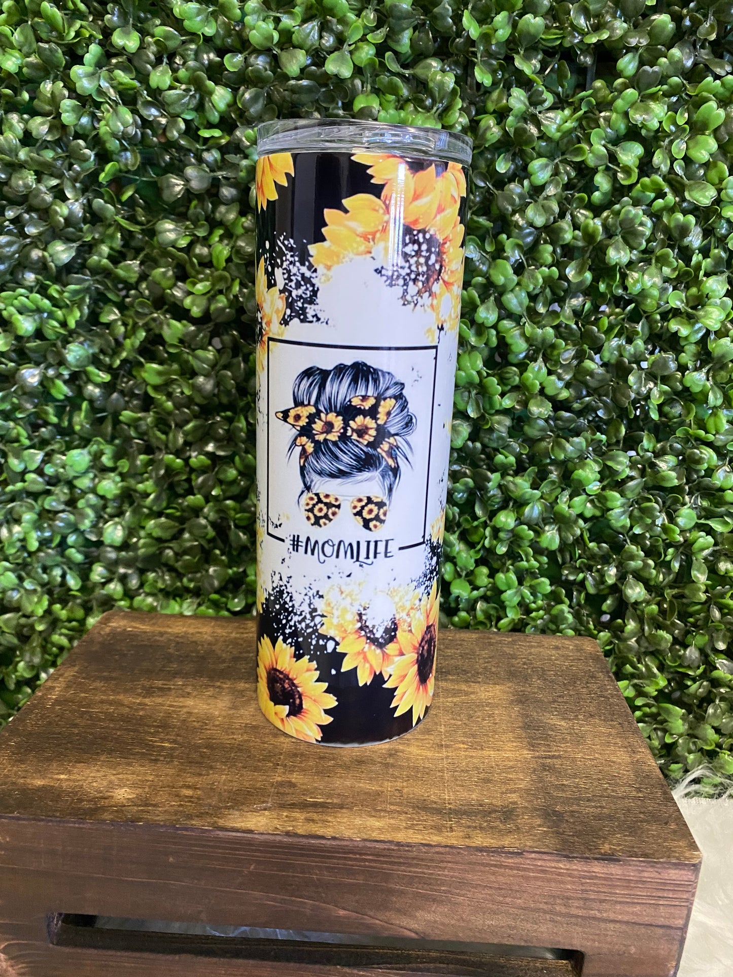 Sunflower Momlife Tumbler
