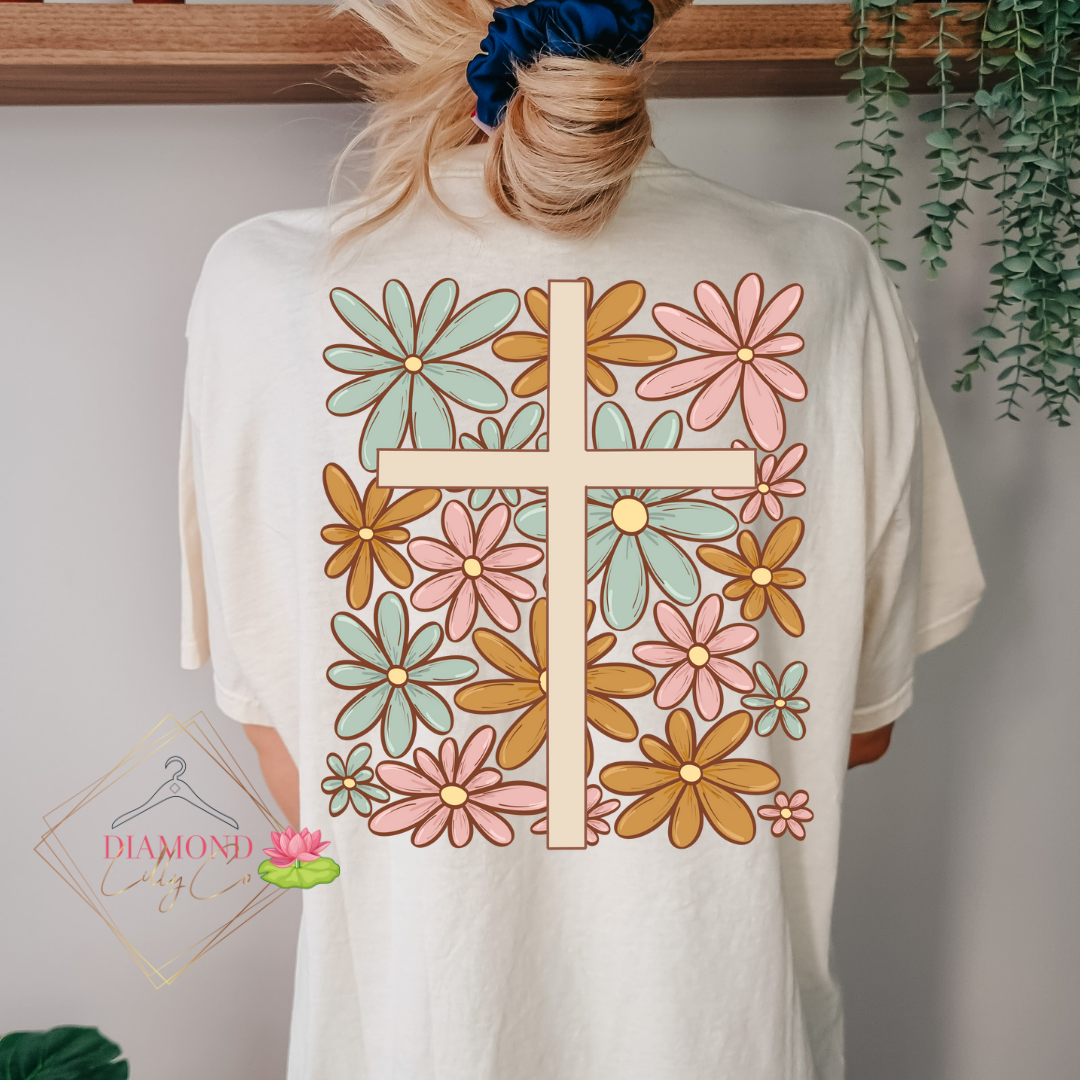Jesus Loves Me Flower Power