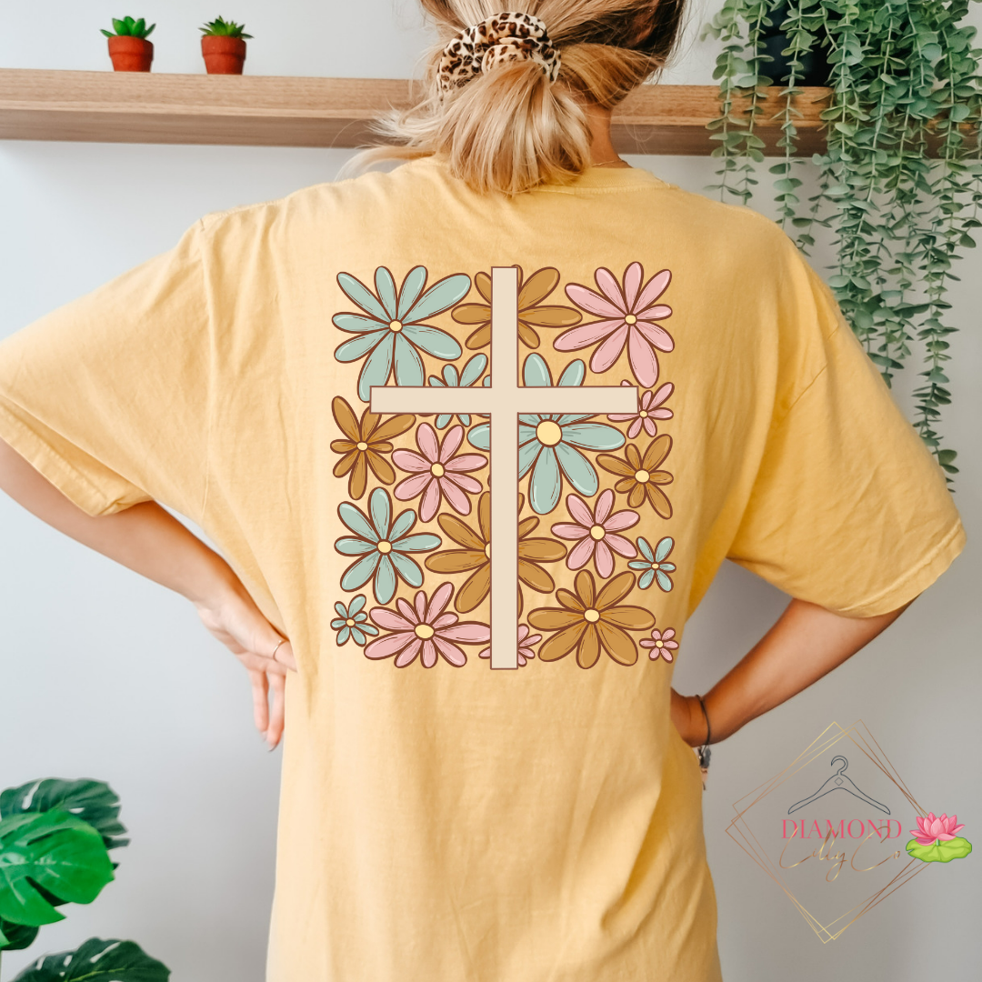 Jesus Loves Me Flower Power