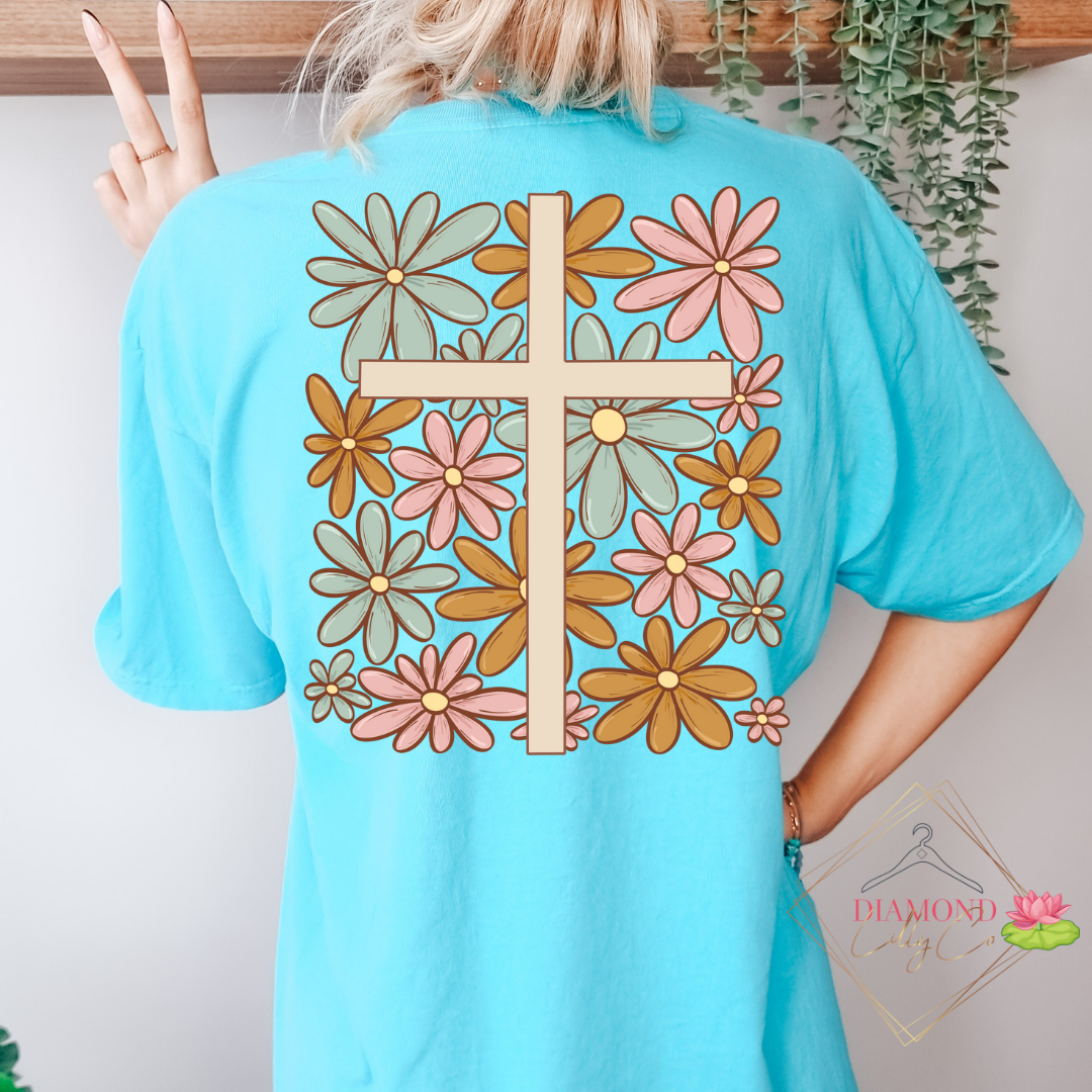 Jesus Loves Me Flower Power