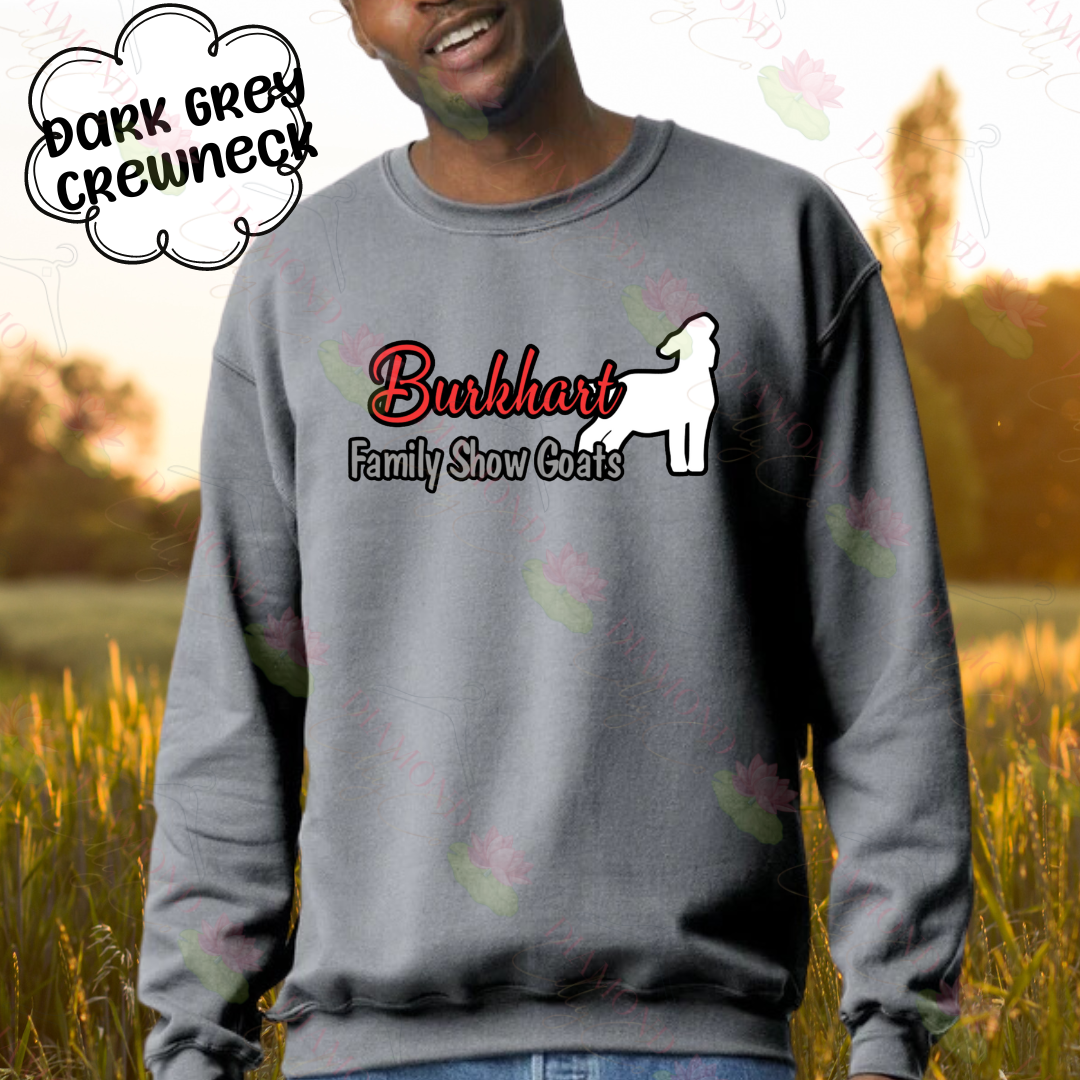 Burkhart Family Show Goats Sweatshirt