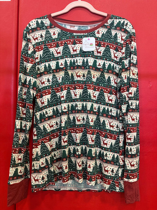 Nostalgic Holidays Adult Top