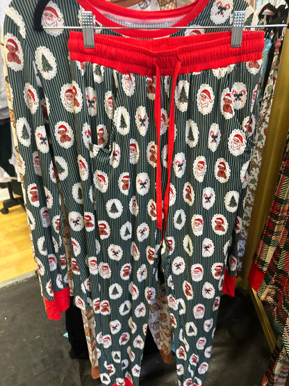 Christmas Stripes Adult Pants