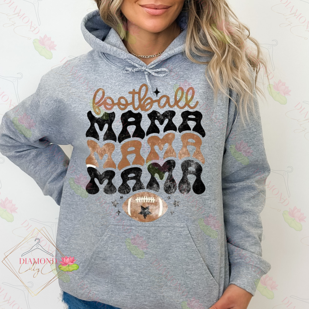 Groovy Football Mama